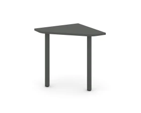 Угловой элемент перег. стола на П-образном каркасе 50 мм 600x600x750 Стайл Проджект / Style Project images