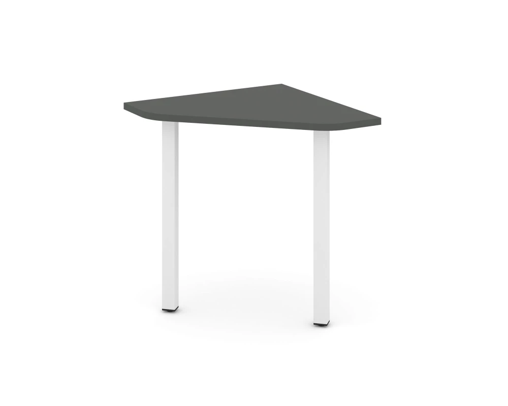 Угловой элемент перег. стола на П-образном каркасе 50 мм 600x600x750 Стайл Проджект / Style Project