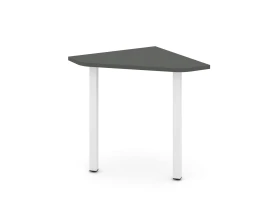 Угловой элемент перег. стола на П-образном каркасе 50 мм 600x600x750 Стайл Проджект / Style Project images