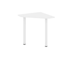 Угловой элемент перег. стола на П-образном каркасе 50 мм 600x600x750 Стайл Проджект / Style Project images