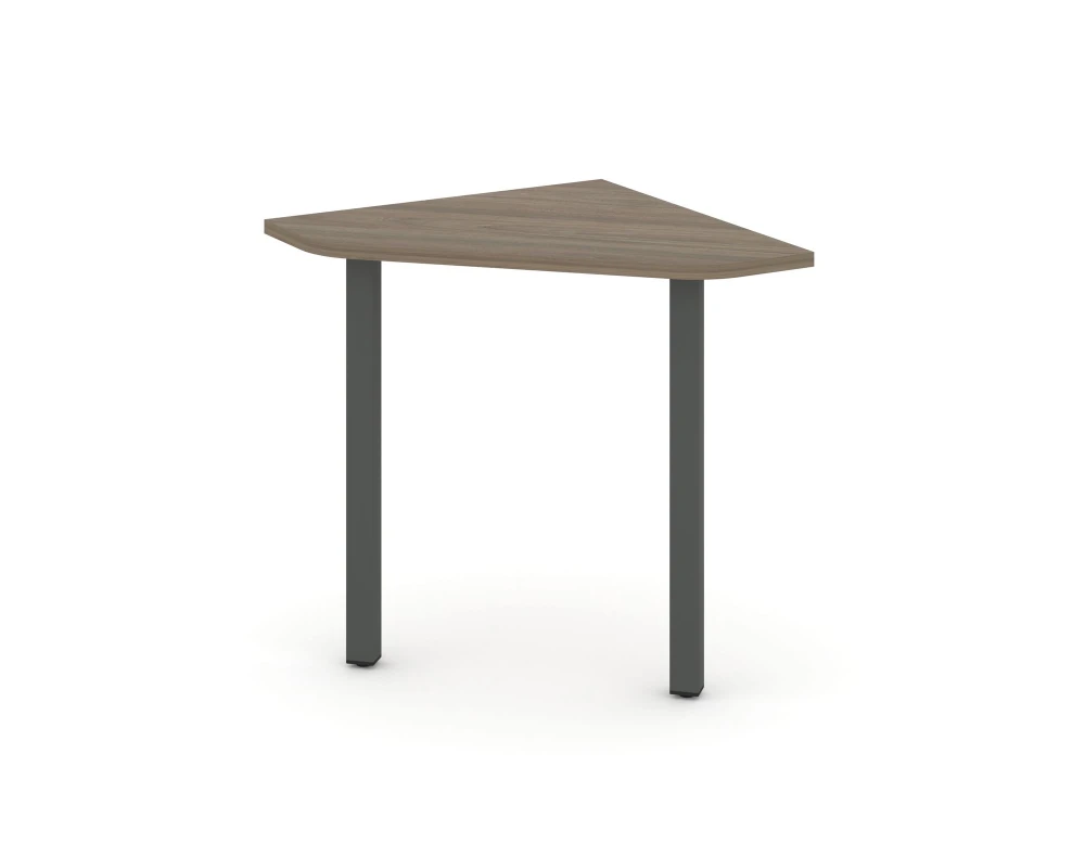 Угловой элемент перег. стола на П-образном каркасе 50 мм 600x600x750 Стайл Проджект / Style Project