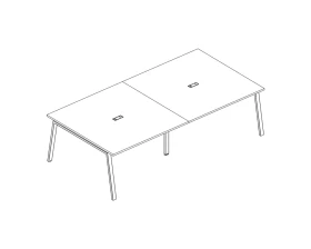 Стол 320x144 для переговоров ножки TRE A4.PRO images