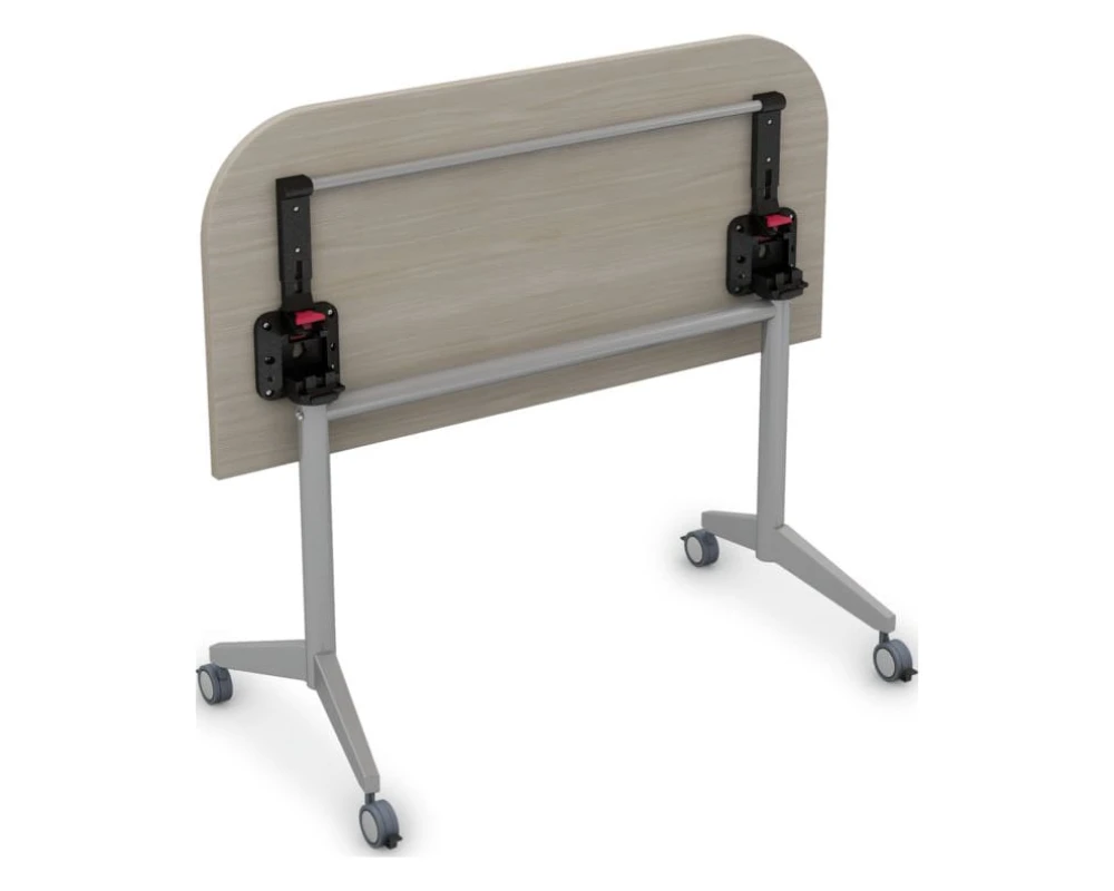 Складной радиусный стол с фиксаторами (1450*600*725) 8ФСРР.102 BEND