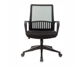 Кресло Бюрократ MC-201 Сетка/ Ткань, Черный images