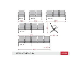 Многоместная секция Aero plus без МЭ images