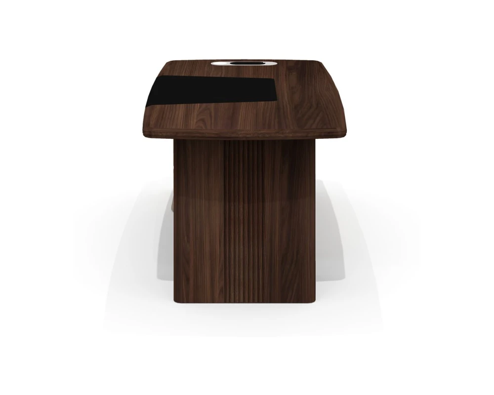 Стол руководителя с опорной тумбой левый AS-20L Астон / Aston (ms)