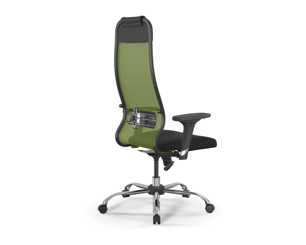 Кресло ErgoLife 11/подл.200/осн.Sit 003 Сетка/Ткань, Зеленый/Черный