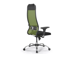 Кресло ErgoLife 11/подл.200/осн.Sit 003 Сетка/Ткань, Зеленый/Черный images