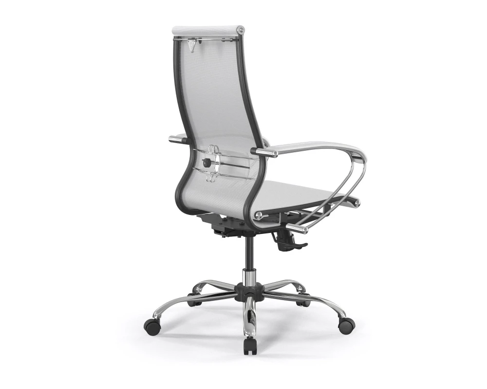 Кресло ErgoLife 9/подл.131/осн.Synchro 003 Сетка, Белый