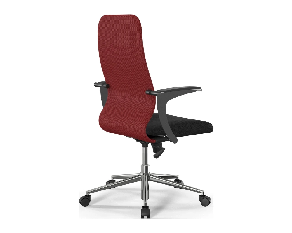 Кресло ErgoLife S 8 B2-10U M09.B23.G18.W01 Сетка, Красный/Черный