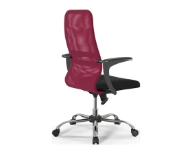 Кресло ErgoLife S 8 B2-8U M09.B21.G20.W01 Сетка, Красный/Черный images