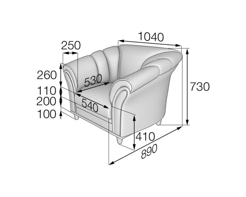 Кресло N1 Нео MVK