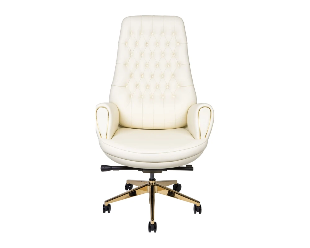 Кресло Norden Моцарт Натуральная кожа, Айвори