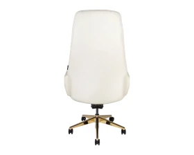 Кресло Norden Моцарт Натуральная кожа, Айвори images