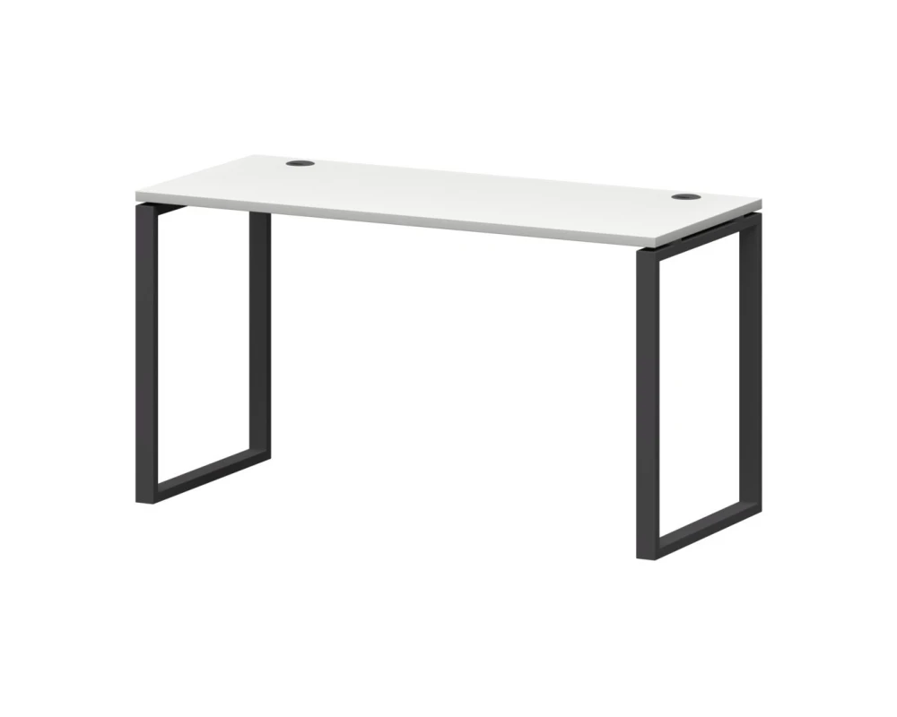 Стол на металлокаркасе СМС25-О-14К.60.Пр25 1400x600x750 Смарт (pt)